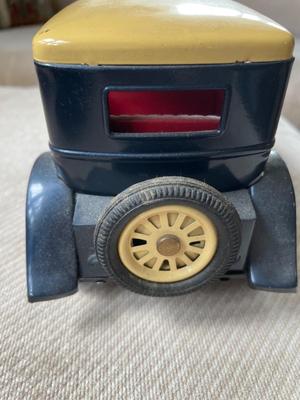 1925 Tin Japanese friction car, & Chrysler Windsor toy car