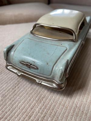 1925 Tin Japanese friction car, & Chrysler Windsor toy car