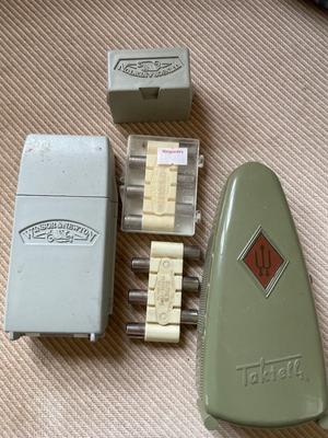 Variety of guitar books and accessories
