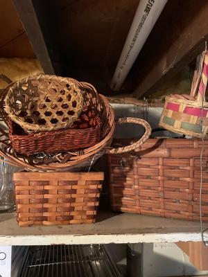 Baskets and vases