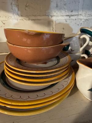 Stangl pottery with fruit motif