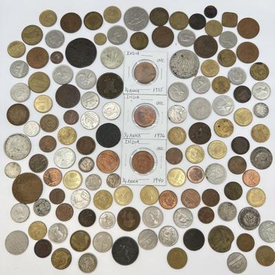 LOT 458J: Collection of Various Foreign Coins