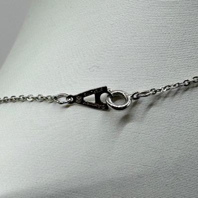 LOT 1J: Sterling Silver (925) Collection 15" Necklace w/Pendant, Mother of Pearl Earrings, Heart & Flower Bracelet
