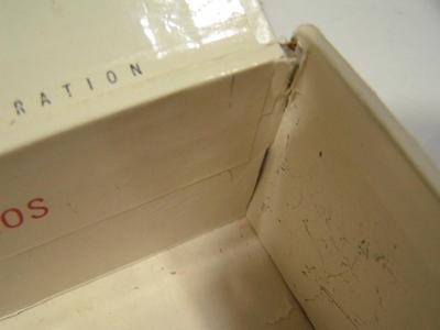 Vintage Ben Franklin Perfectos cigar box from 50s/60s.