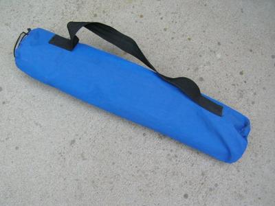 Portable fold up camp/fishing/lawn chair with carry case