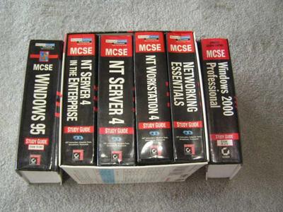 MCSE study guide set. Six books in all. Dated but still useful information. . .