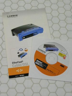 LINKSYS Cable/DSL Router w/8-Port Switch, mod# BEFSR81. Fast Ethernet