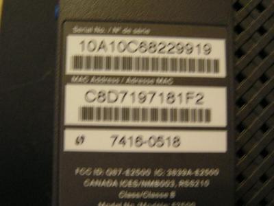 CISCO LINKSYS E2500 N600 Dual-Band WiFi Router, 2.4 & 5 GHz wireless