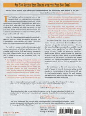 “When Pills Collide”, Safety Guide to Drug, Herb and Vitamin Interactions.
