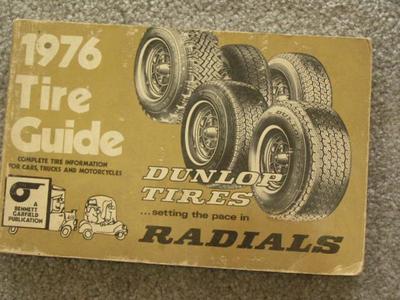 Vintage Tire Guide, Complete detailed information car and Lt. truck tires.