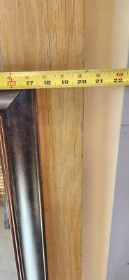 Long framed mirror