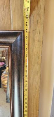 Long framed mirror