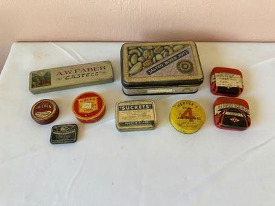 A GREAT SELECTION OF OLD TINS (4)
