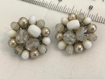 Vintage Japan Clip on Earrings