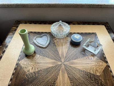 WEDGWOOD TRINKET BOX AND MORE