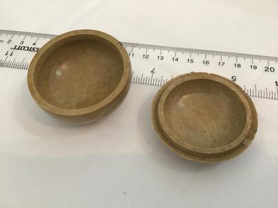 Stone Type Hand painted Trinket Box