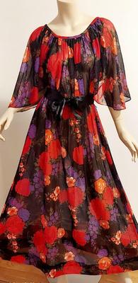 Vtg 1960s-70s Solo San Francisco Maxi Fluid