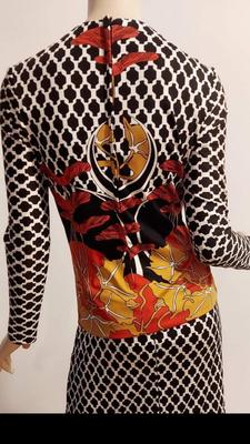 Btg Cirette 60-70s Maxi wild Flower dress