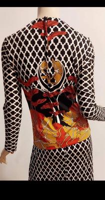 Btg Cirette 60-70s Maxi wild Flower dress