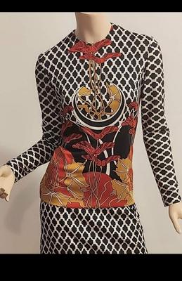 Btg Cirette 60-70s Maxi wild Flower dress