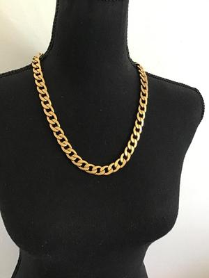 Gold Tone chunky Statement Necklace