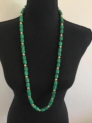 Vintage Hong Kong Faux Stone Necklace