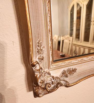 Lot #55 Vintage Wall Mirror - Nicely carved frame
