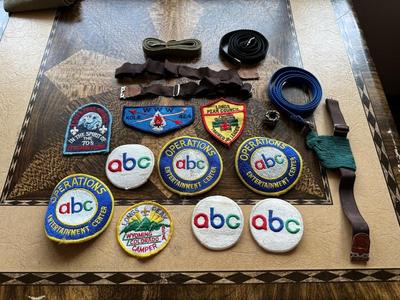 VINTAGE PATCHES AND BOY SCOUTS ITEMS