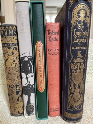 The Ingoldsby Legends (1870), Poems by Yeats, and others