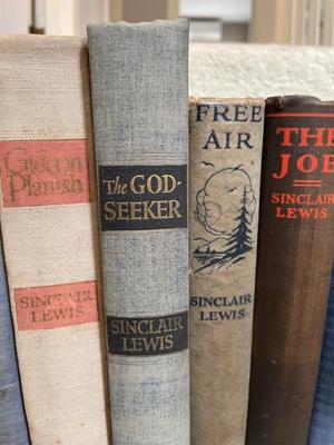 Collection of Sinclair Lewis books