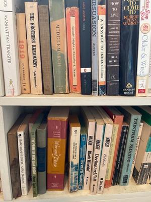 Large variety of books