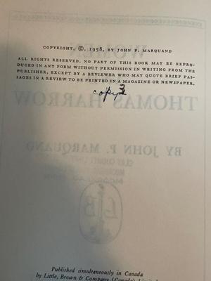 John P Marquand books