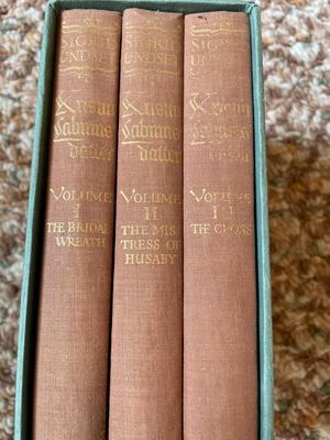Kristen Labransdatter boxed set by Sigurd Undset (1946)