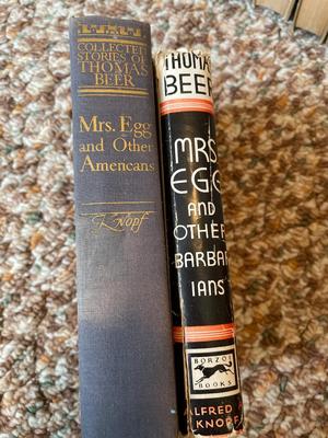 Mrs. Egg books by Thomas Beer