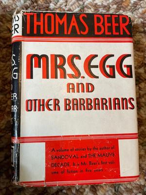 Mrs. Egg books by Thomas Beer