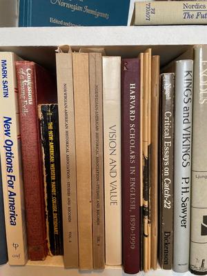 Large group of Norwegian/American books