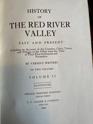 History of the Red River Valley, North Dakota and Minnesota books