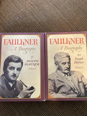 Faulkner biography, Volumes 1 & 2