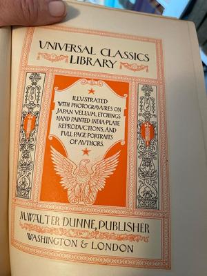 Universal Classics Library (1901) 20 volumes
