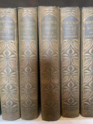 Francis Parkman‘s Works - 12 volumes