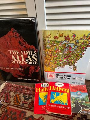 The Times Atlas of the world and maps