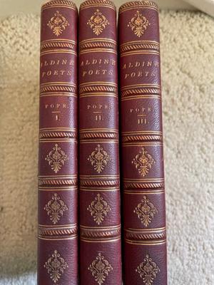 Aldine Poets - 3 volumes