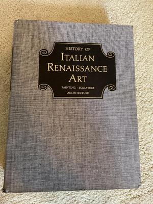 Signed by Frederick Hartt “History of Italian Renaissance Art”