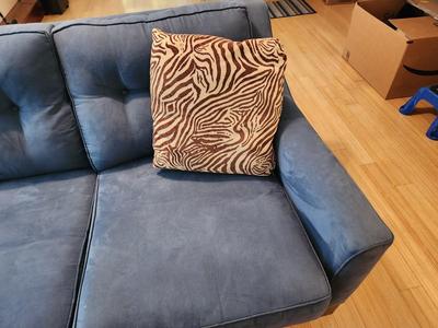 Lot #64 Contemporary Cindy Crawford Sofa - great condition