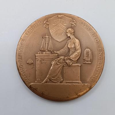 LOT 1: Set of 5 Metal Medallions- Shirley Temple Black, Lorraine, France, Eva Adams & More
