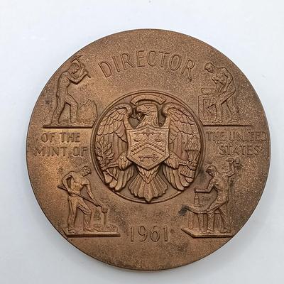 LOT 5: Set of 5 Metal Medallions- John Eager Howard, Stoney-Point Expugnatum, David Rittenhouse & More