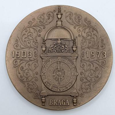 LOT 5: Set of 5 Metal Medallions- John Eager Howard, Stoney-Point Expugnatum, David Rittenhouse & More