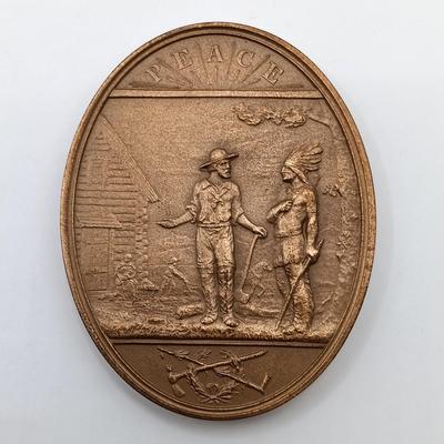 LOT 14: Set of 5 Presidential Inauguration and Peace Medallions- Arthur, Hayes, Garfield & Cleveland