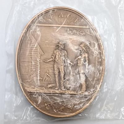 LOT 14: Set of 5 Presidential Inauguration and Peace Medallions- Arthur, Hayes, Garfield & Cleveland
