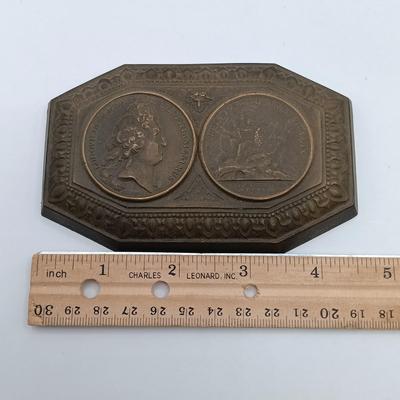 LOT 23: Frankfurt 1943 Calendar Medal, Prussia King Wilhelm Medal, Clock Museum Coin & More